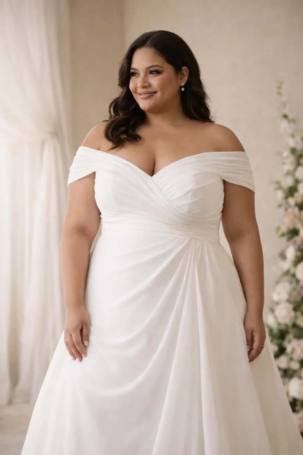 Best Plus Size Wedding Dresses to Hide the Stomach Payton Bridal