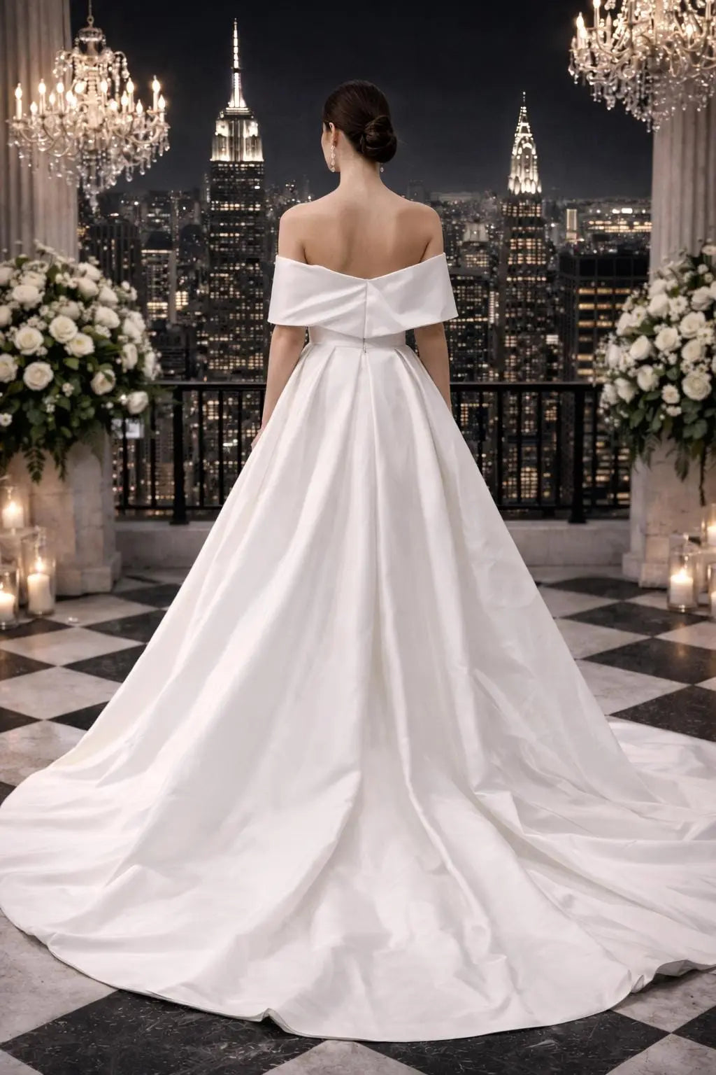 elegant off the shoulder wedding dress Off-Shoulder Color:BLUE MIST 6.4 inch length Lulus | Navy Poplin Sophisticated Design