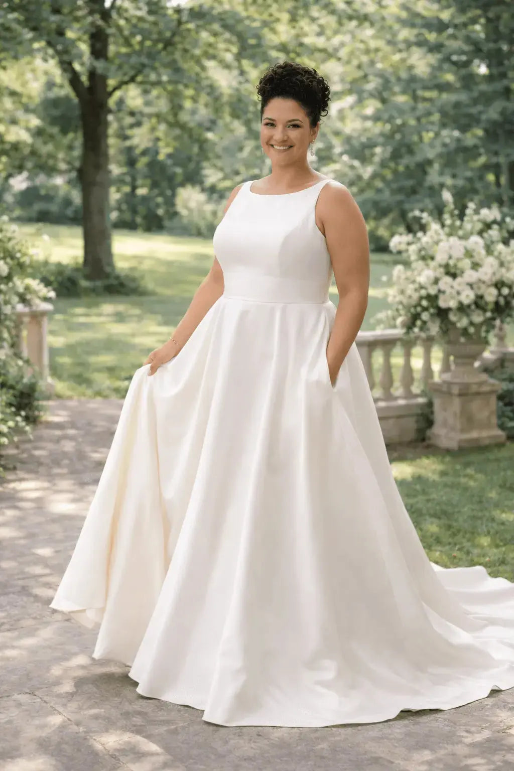 Margaux-Inspired Wedding Dress | Timeless A-Line Gown