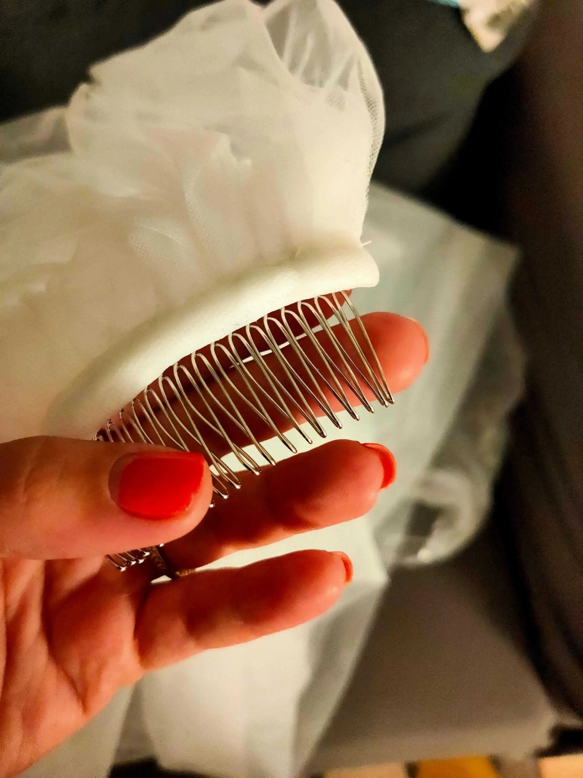 Cathedral Lace-Edged Veil