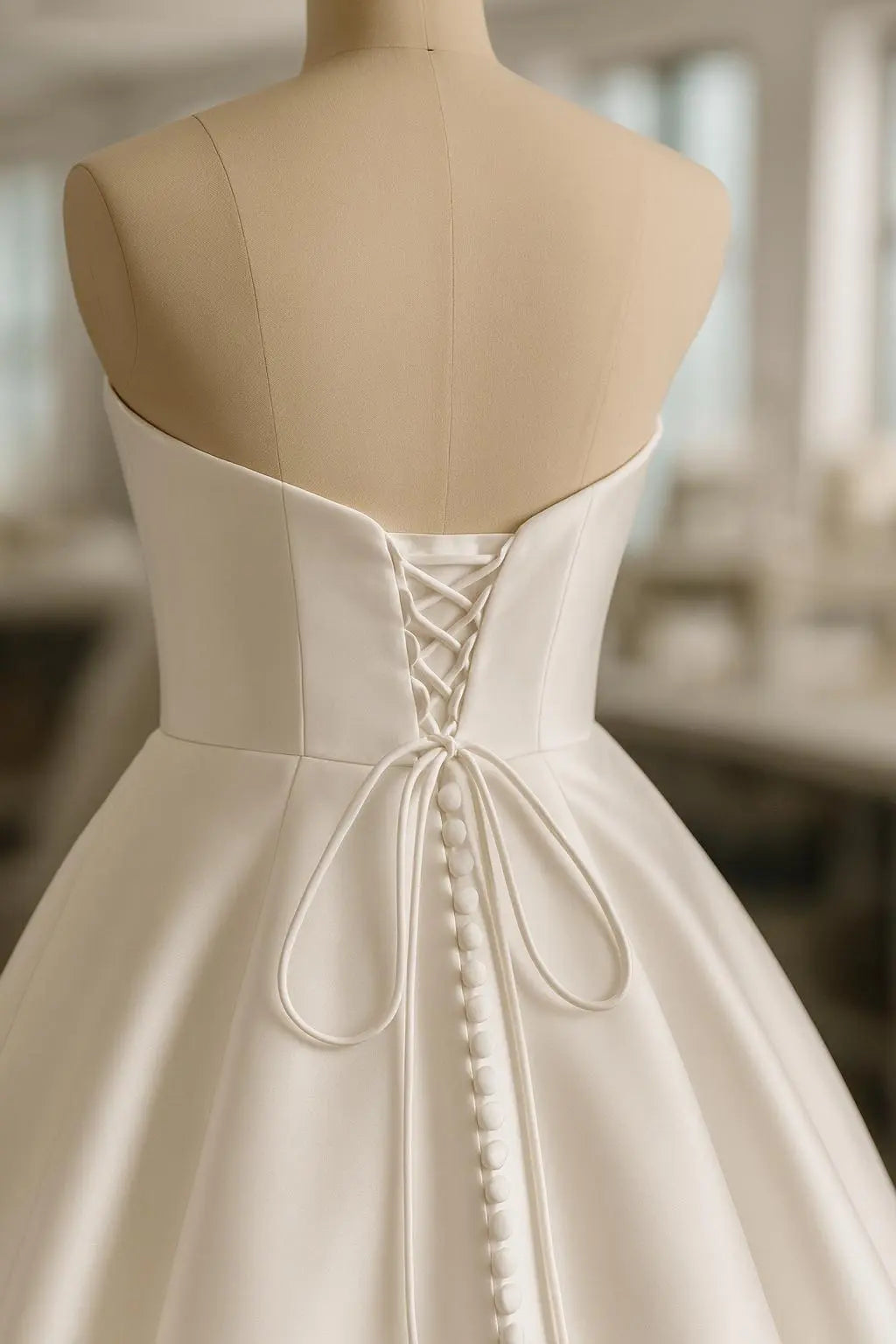 Classic Satin Ballgown Wedding Dress Payton Bridal