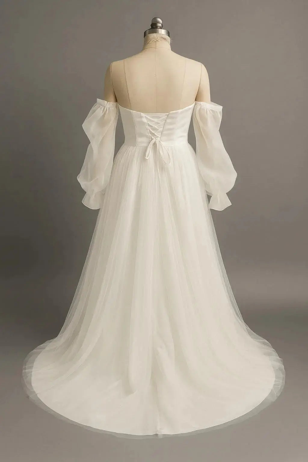 Boho Romance Satin & Tulle Wedding Gown Payton Bridal