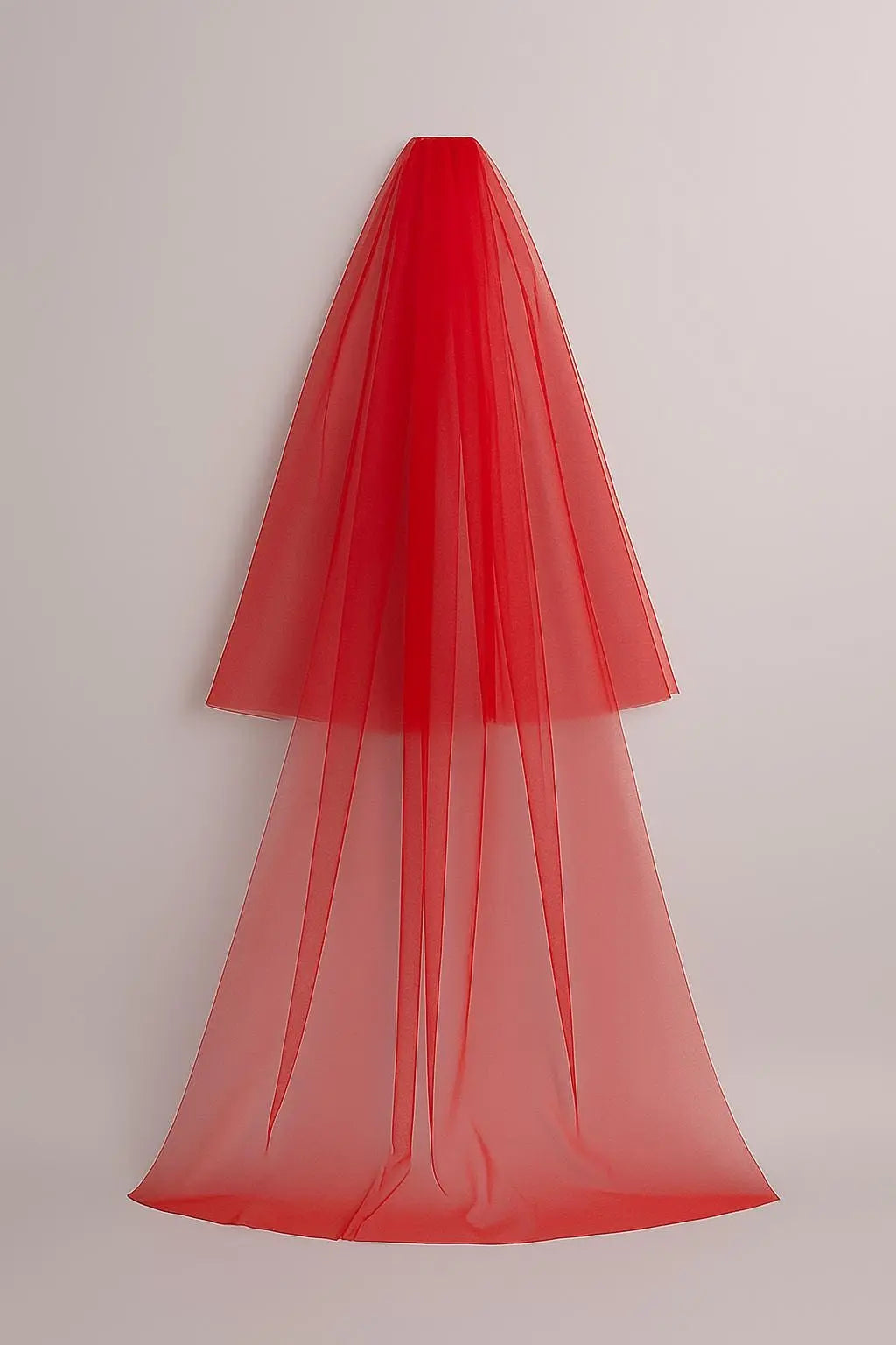 Cathedral Length Two-Tier Tulle Veil with Comb – Available in Multiple Colours Payton Bridal