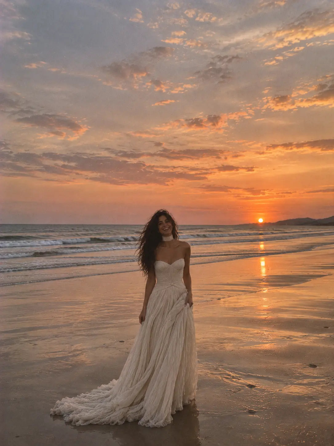 Elegant Pleated Wedding Dress with Sweetheart Neckline Payton Bridal