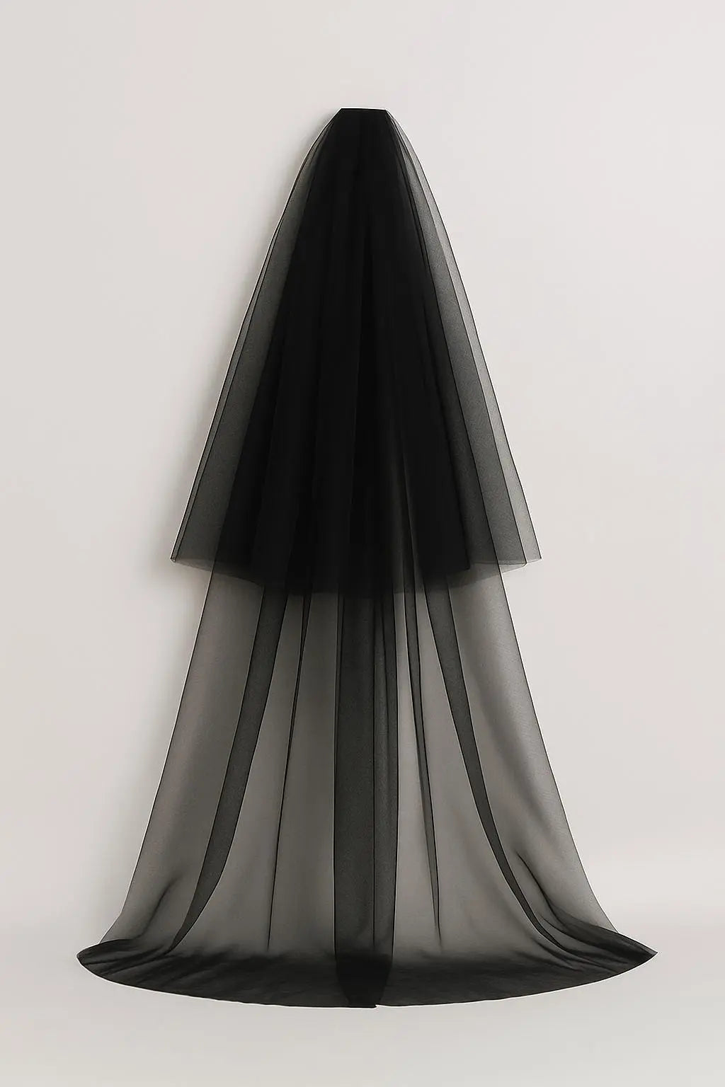 Cathedral Length Two-Tier Tulle Veil with Comb – Available in Multiple Colours Payton Bridal